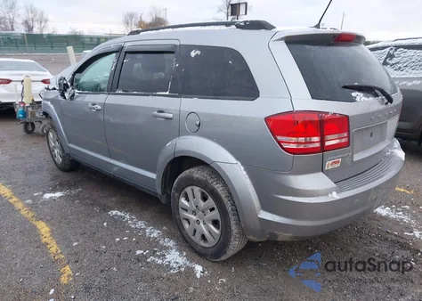 2017 Dodge Journey Se from USA, damaged, VIN 3C4PDCAB1HT673690